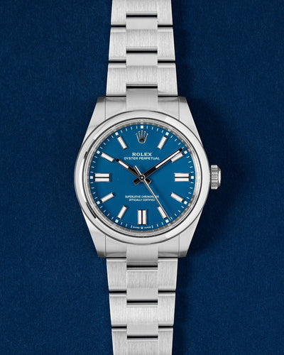 Medium Blue New Rolex Oyster Perpetual 134300 | Grand Caliber 2026 Watches