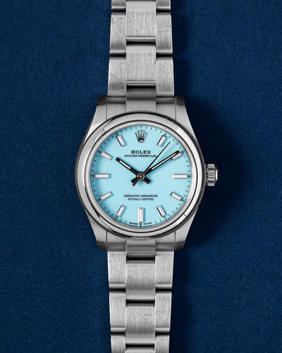 Turquoise Rolex Oyster Perpetual 31 277200 | Grand Caliber DFW, Texas