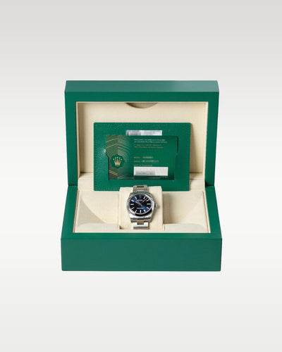 2022 Blue Rolex Oyster Perpetual 34 124200 | Grand Caliber Dallas, Texas