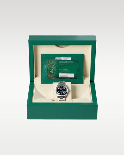 2022 Blue Rolex Oyster Perpetual 34 124200 | Grand Caliber Dallas, Texas