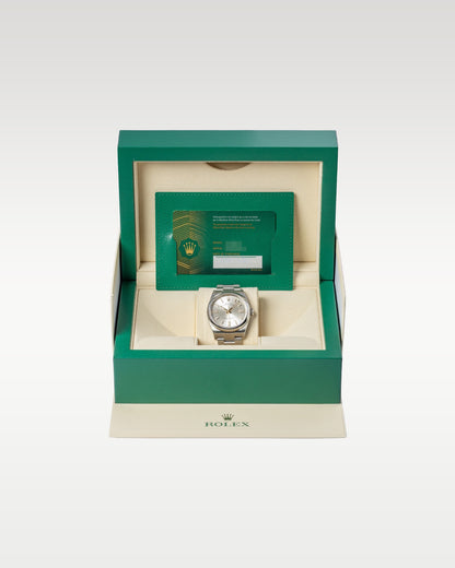 2024 Rolex Oyster Perpetual 36 Silver 126000 | Grand Caliber Dallas, Texas