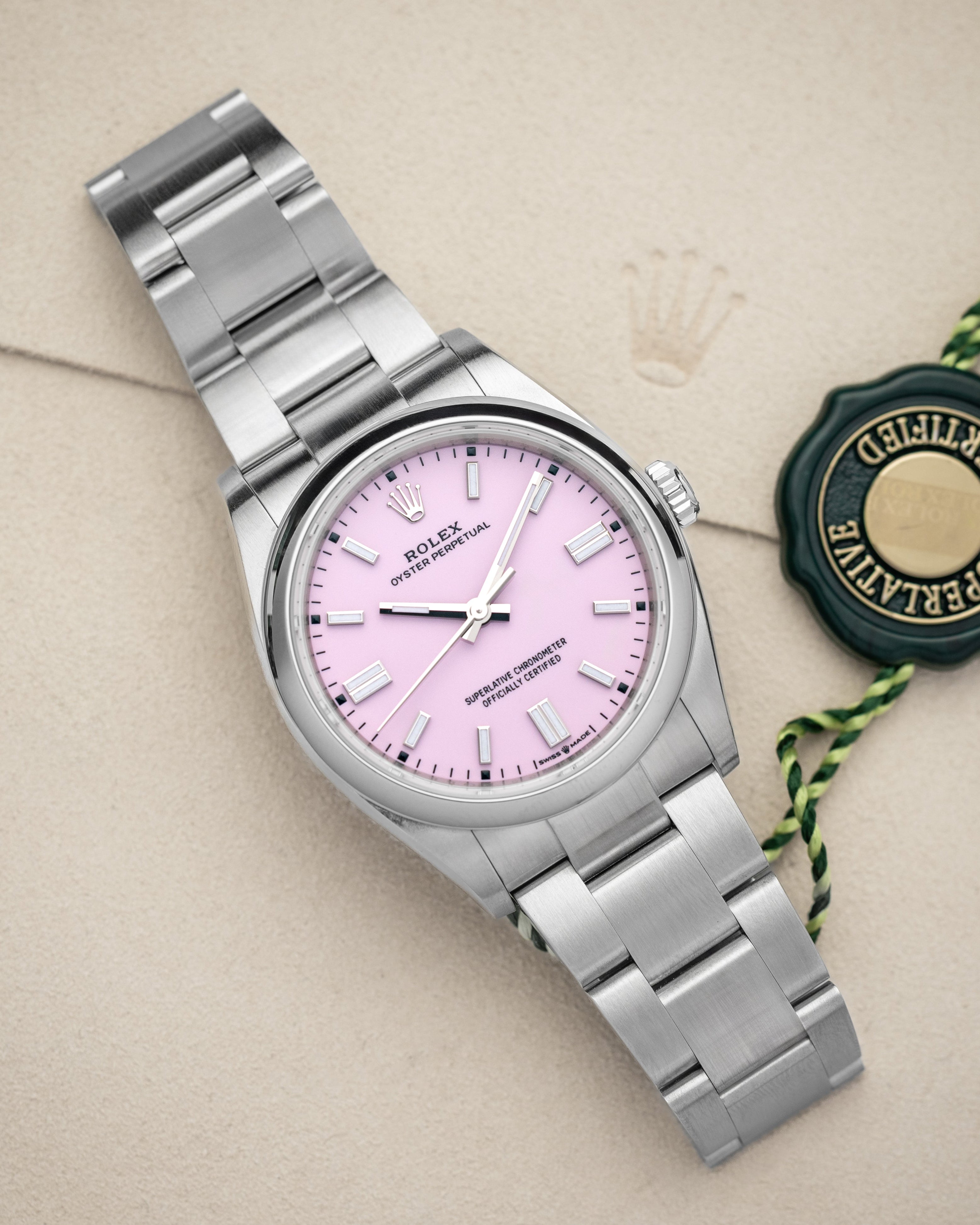 Pink Rolex Oyster Perpetual 36 126000 | Grand Caliber Dallas, Texas