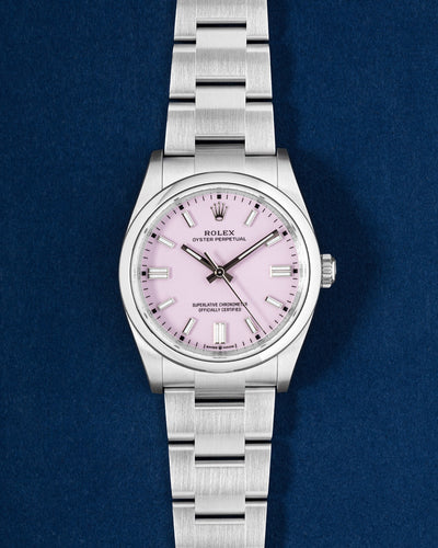 2025 pink Rolex Oyster Perpetual 36 126000 | Grand caliber new watches