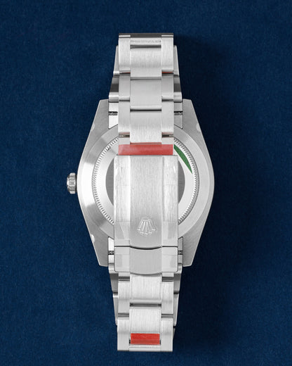 Turquoise Blue Rolex Oyster Perpetual 41 124300 2021 | Grand Caliber Texas