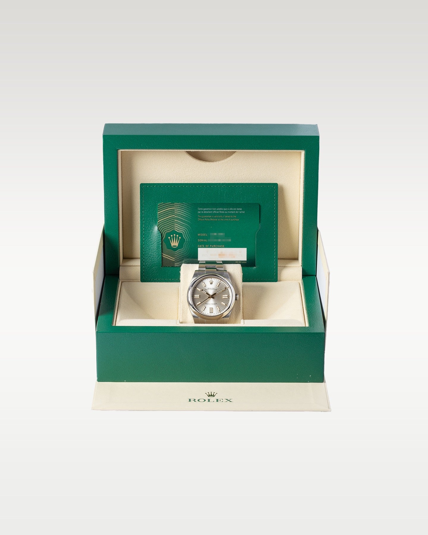 2020 Silver Index Rolex Oyster Perpetual 41 124300 | Grand Caliber Dallas, Texas