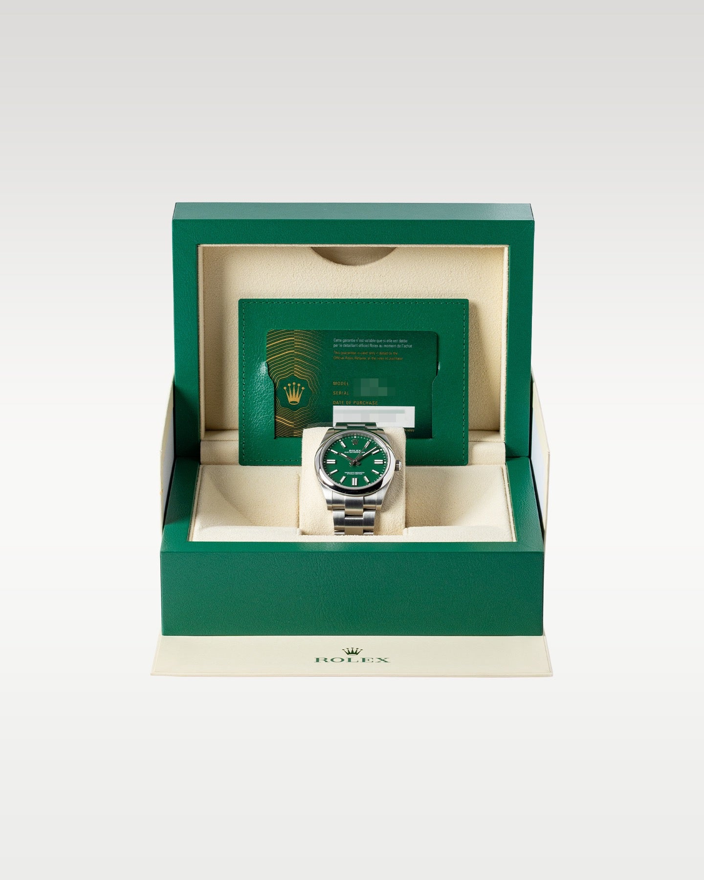 2024 Green Rolex Oyster Perpetual 41 124300 | Grand Caliber Watches