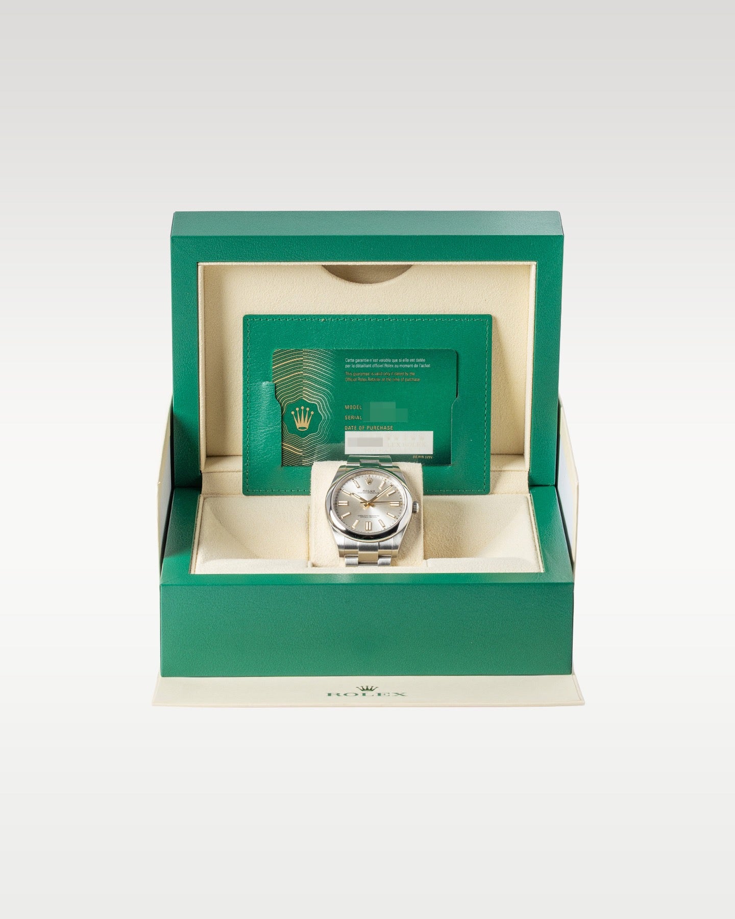Rolex Oyster Perpetual 41 Silver 124300 – Grand Caliber