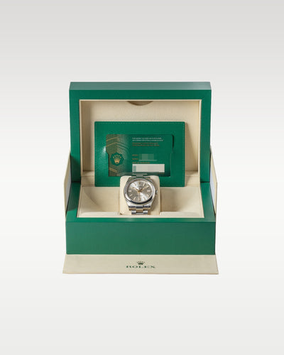 Silver Dial Rolex Oyster Perpetual 41 124300 | Grand Caliber Watches