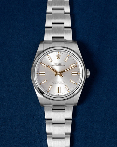 2025 Silver Rolex Oyster Perpetual 41 124300 | Grand Caliber Dallas, TX