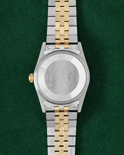 1981 Champagne Stick Dial Rolex Oyster Perpetual Date 15053 | Grand Caliber