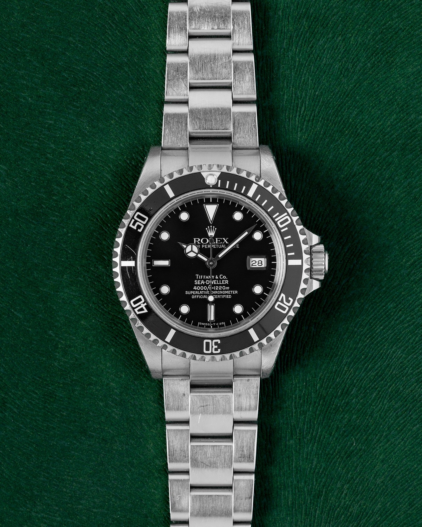 Rolex Sea-Dweller 16600 retailed by Tiffany & Co. | Grand Caliber Dallas, Texas