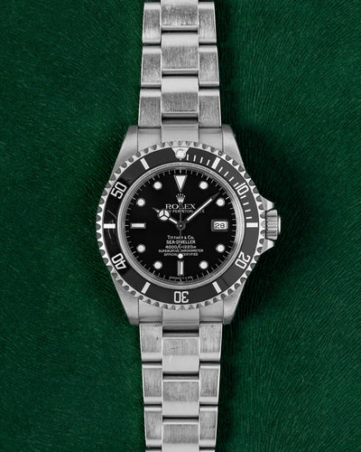 Rolex Sea-Dweller 16600 retailed by Tiffany & Co. | Grand Caliber Dallas, Texas
