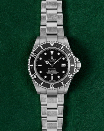 Rolex Sea-Dweller 16600 retailed by Tiffany & Co. | Grand Caliber Dallas, Texas