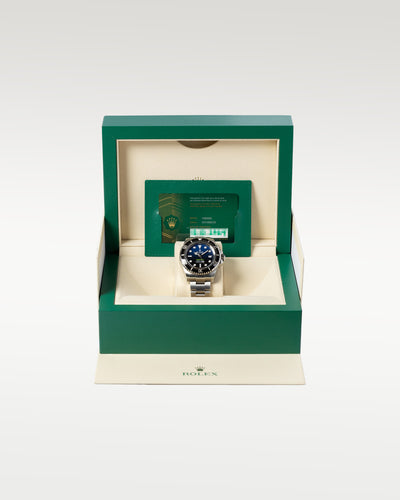 New Rolex Deepsea Sea Dweller 136660 Blue Black Dial Watch | Grand Caliber