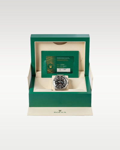Steel Black 43mm Rolex Sea Dweller 126600 Watch | Grand Caliber Dallas
