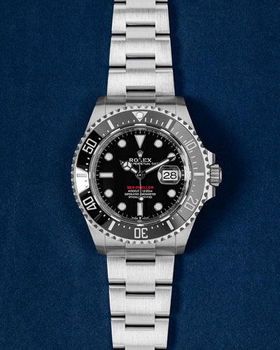 Steel Black 43mm Rolex Sea Dweller 126600 Watch | Grand Caliber Dallas