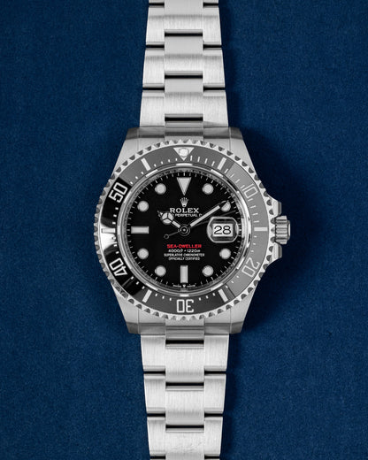 43mm Steel Black Rolex Sea Dweller 126600 | Grand Caliber Dallas