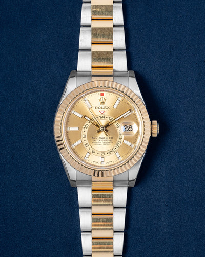 2019 Two Tone Rolex Sky-Dweller 326933 | Grand Caliber Dallas, Texas
