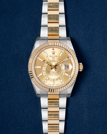 2019 Two Tone Rolex Sky-Dweller 326933 | Grand Caliber Dallas, Texas
