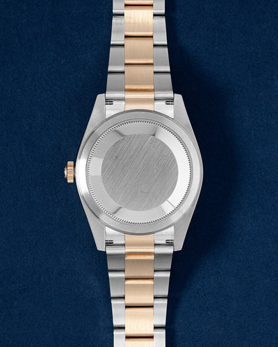 Black Two Tone Yellow Gold Rolex Sky-Dweller 326933 | Grand Caliber Watches