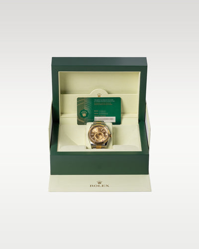 2021 Champagne Dial Rolex Sky-Dweller 326933 | Grand Caliber Dallas, TX