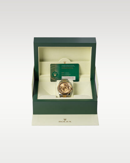 2021 Champagne Dial Rolex Sky-Dweller 326933 | Grand Caliber Dallas, TX