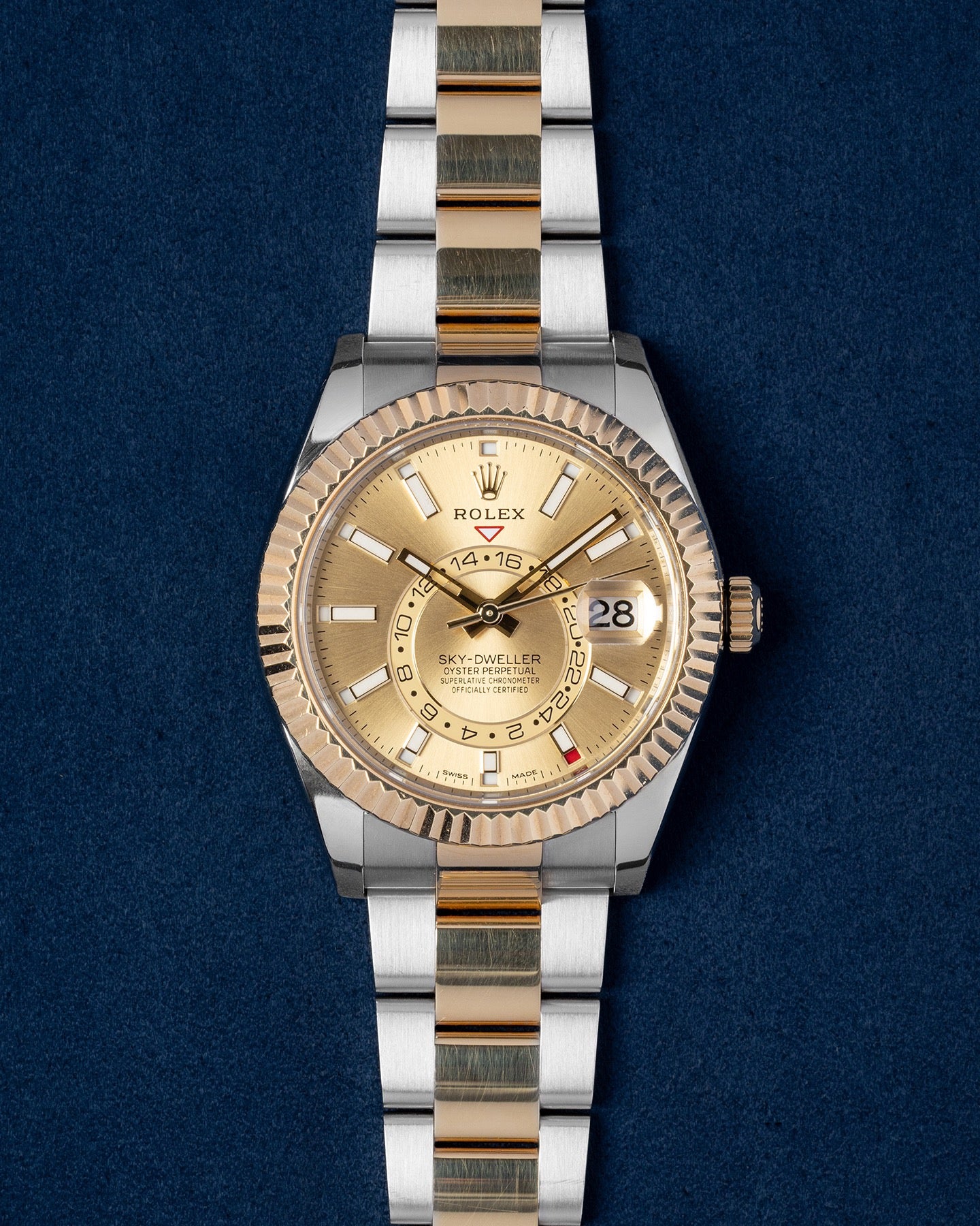 2021 Champagne Dial Rolex Sky-Dweller 326933 | Grand Caliber Dallas, TX