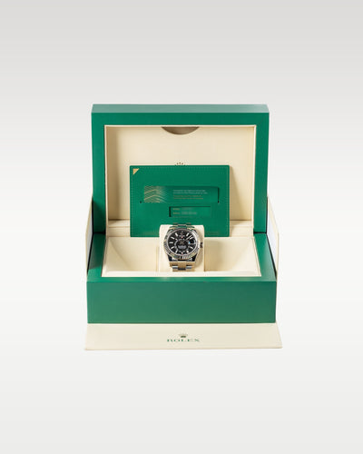 Black dial Rolex Sky-Dweller 326934 | Grand Caliber Watches
