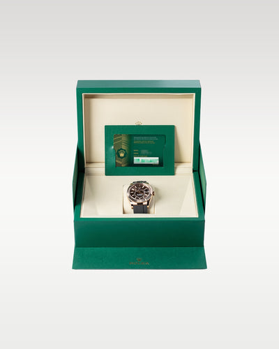 Rose Gold Chocolate Rolex Sky-Dweller 336235 | Grand Caliber Dallas, Texas