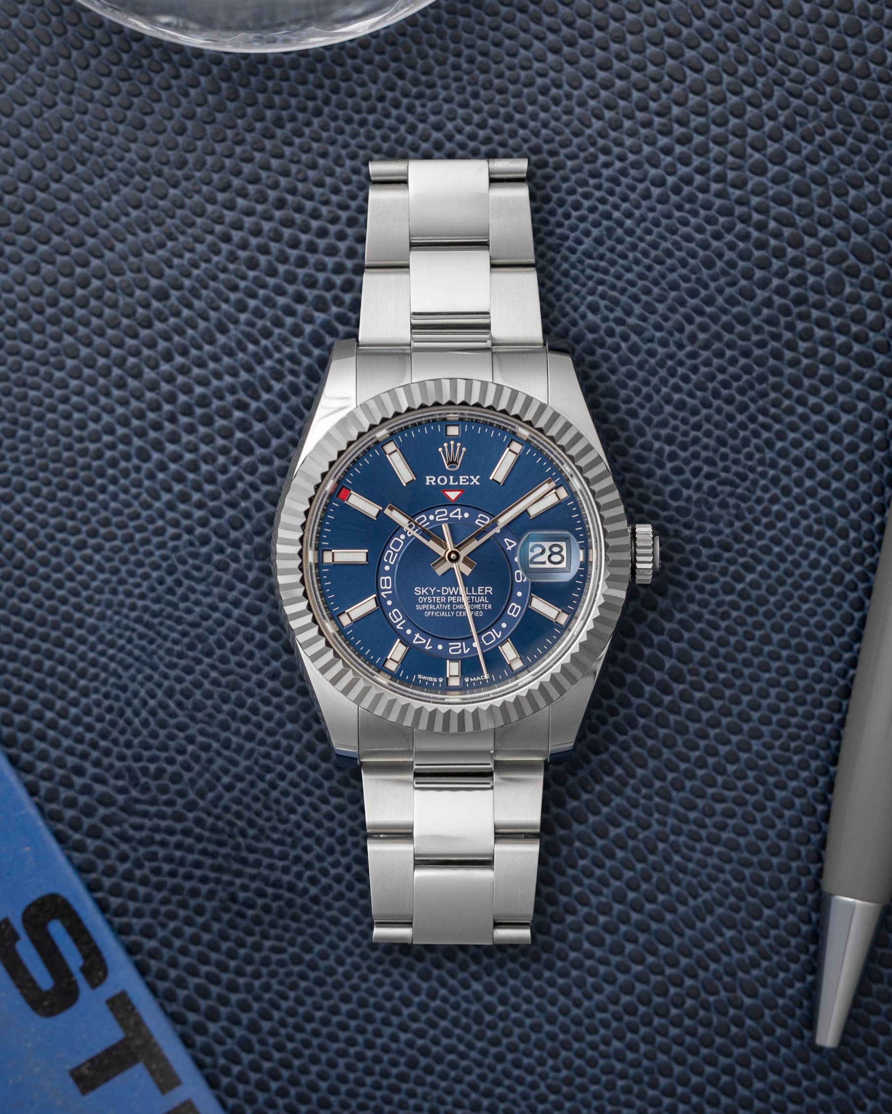 Rolex Sky-Dweller 336934 Blue Dial at Grand Caliber | Dallas Watch Store