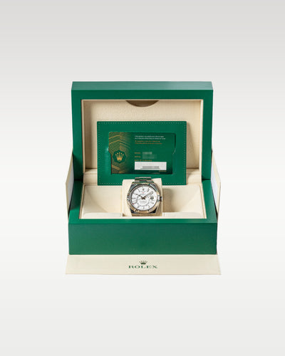 2024 Steel White Rolex Sky Dweller 336934 New Watch | Grand Caliber Dallas