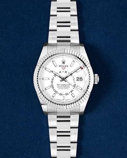 Rolex Sky-Dweller White 336934 | 2026 Watches at Grand Caliber Texas
