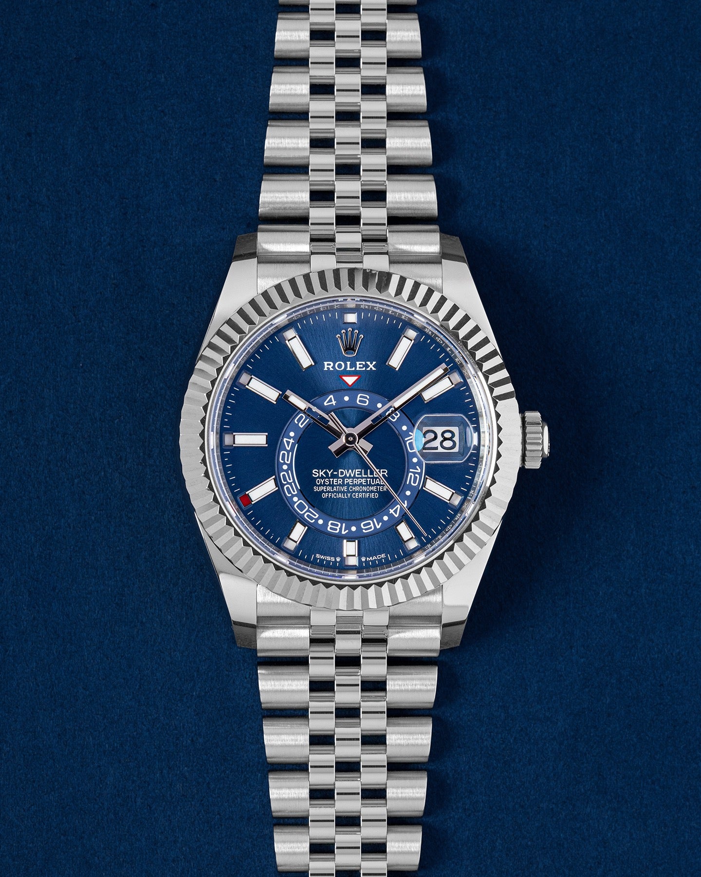 2024 Blue Rolex Sky-Dweller 336934 | Grand Caliber Dallas, TX