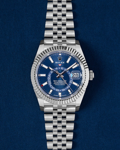 2024 Blue Rolex Sky-Dweller 336934 | Grand Caliber Dallas, TX