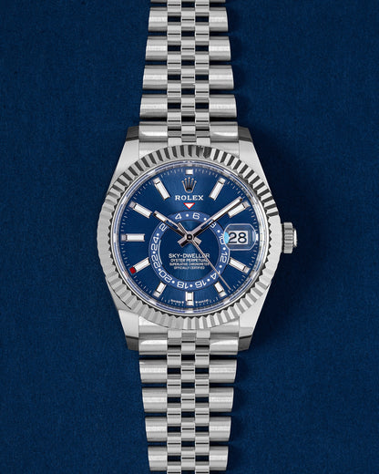 2024 Blue Rolex Sky-Dweller 336934 | Grand Caliber Dallas, TX