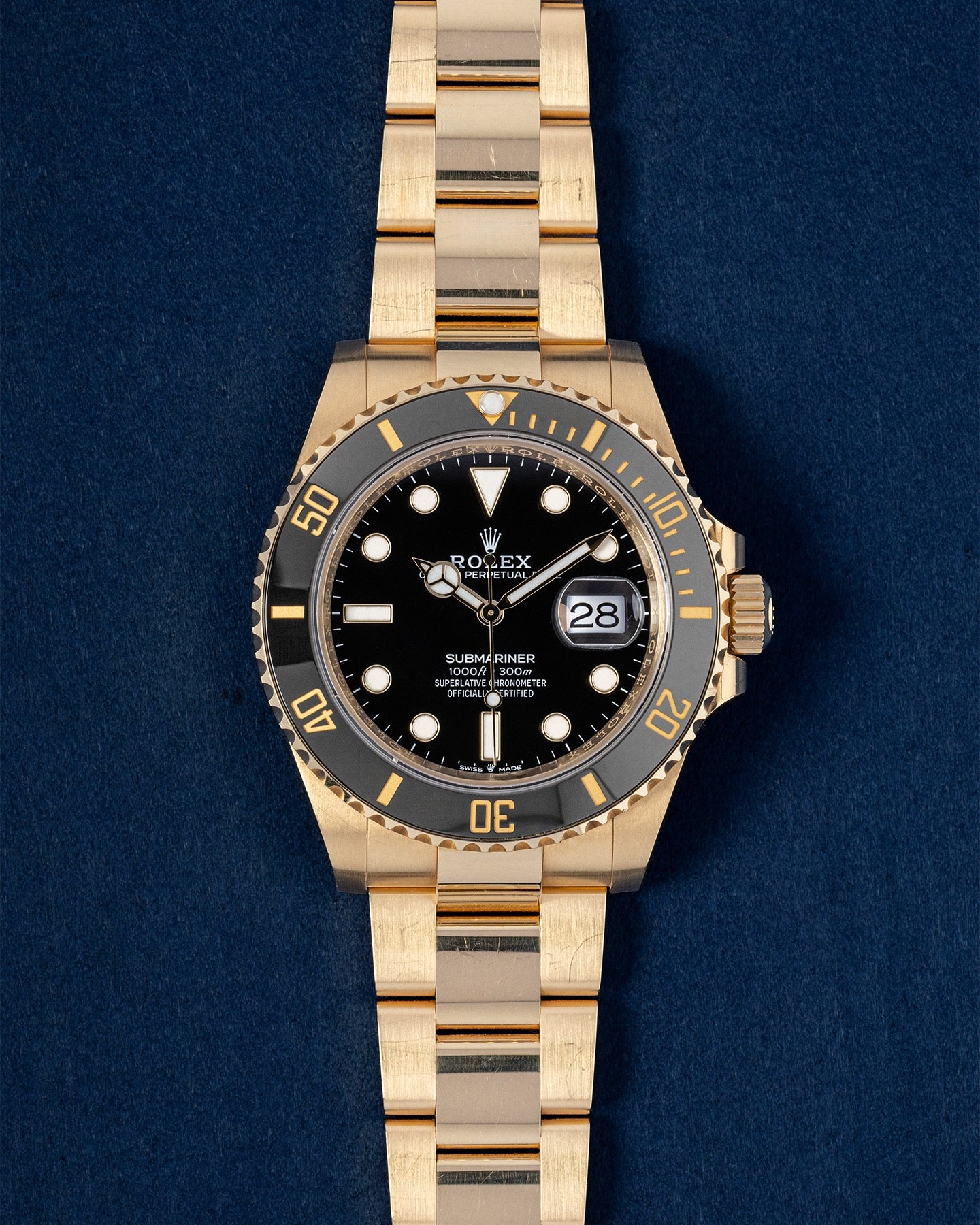 Gold Rolex Submariner 41 126618LN | Grand Caliber Dallas, Texas