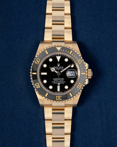 Gold Rolex Submariner 41 126618LN | Grand Caliber Dallas, Texas