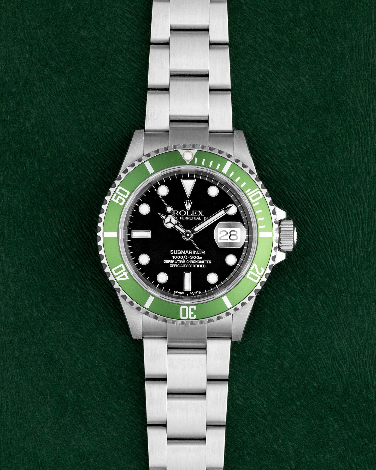 2005 Kermit Rolex Submariner 16610LV | Grand Caliber Dallas, TX
