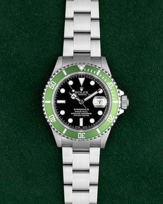 2005 Anniversary Rolex Submariner Kermit 16610LV | Grand Caliber Dallas