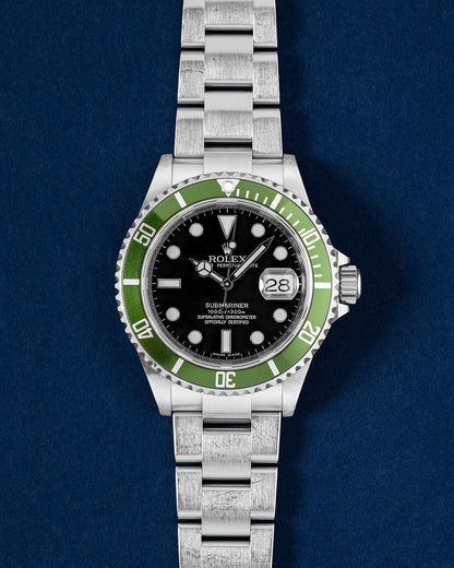 Kermit Rolex Submariner Date 16610LV | Grand Caliber Texas