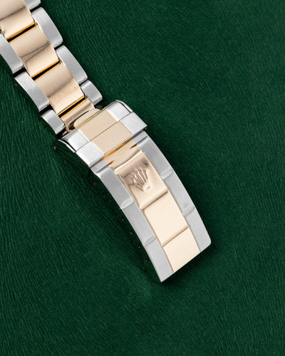 Two Tone Yellow Gold Rolex Submariner 16613 Blue 2003 Watch | Grand Caliber Dallas