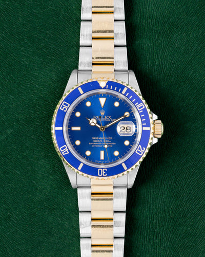 1997 Blue Rolex Submariner 16613 | Grand Caliber Dallas, Texas