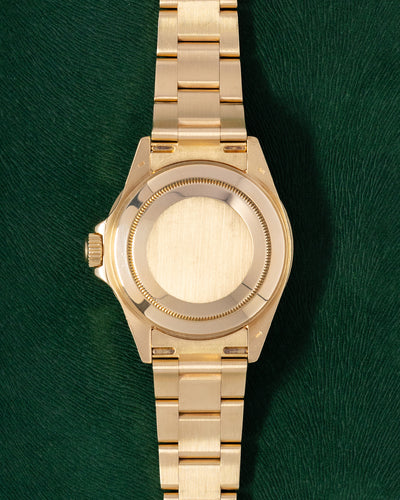 Rolex Submariner Champagne Dial Oyster Bracelet 16618