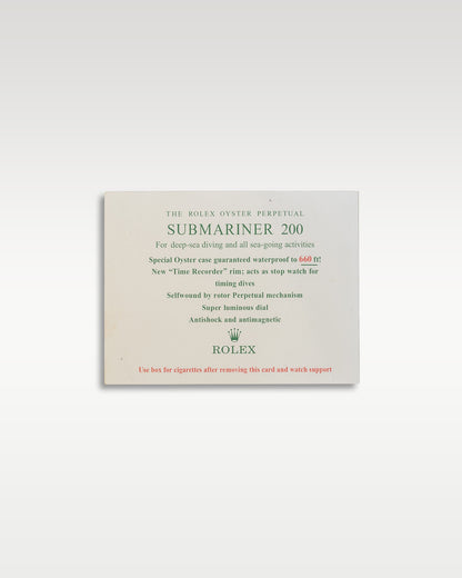 Rolex Submariner 5513
