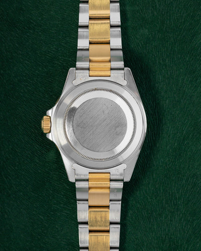 Vintage Rolex Watches-Rolex Submariner Champagne Dial Aluminum Bezel 16613