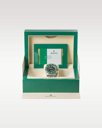 Green Rolex Submariner Date Hulk 116610LV | Grand Caliber Watches DFW