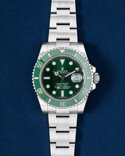 Hulk Rolex Submariner Date 116610LV | Grand Caliber Men's Watches