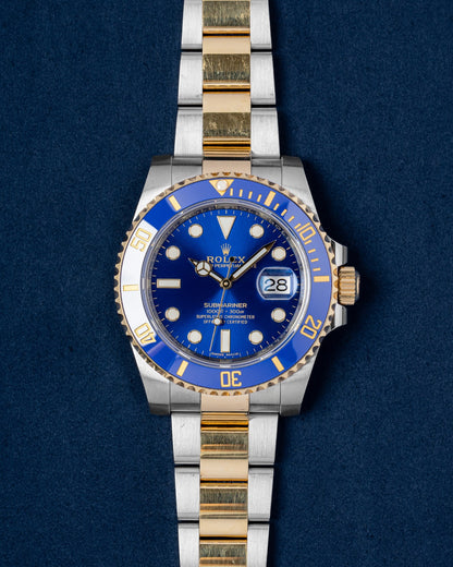 2020 Bluesy Rolex Submariner Date 116613LB | Grand Caliber Dallas, Texas