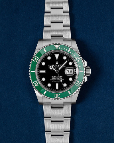 Starbucks Rolex Submariner Date 126610LV | Grand Caliber Mens Watches