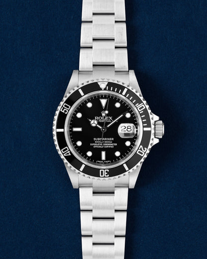 2009 40MM Rolex Submariner Date 16610 | Grand Caliber Mens Watches Dallas